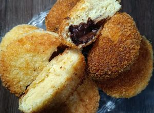 Foto resep Roti Goreng Cokelat & Keju