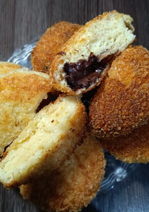 Foto resep Roti Goreng Cokelat & Keju
