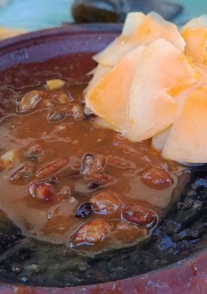 Foto resep Rujak pepaya bumbu asam jawa