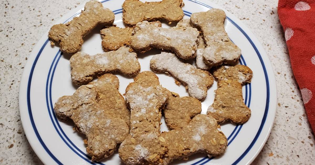 My Peanut Butter Oats and Banana Dog Treats Recipe by Lauren Cookpad
