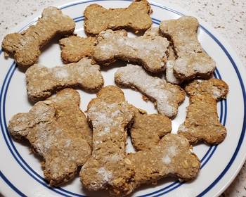 Easy Fast Cooking My Peanut Butter Oats and Banana Dog Treats Delicious Nutritious