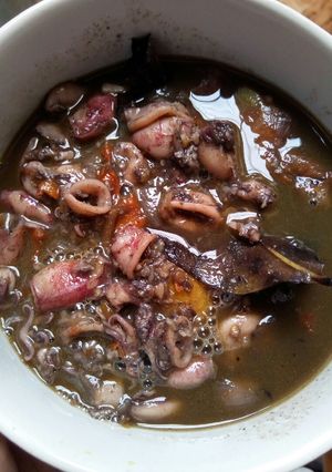 Foto resep Cumi hitam