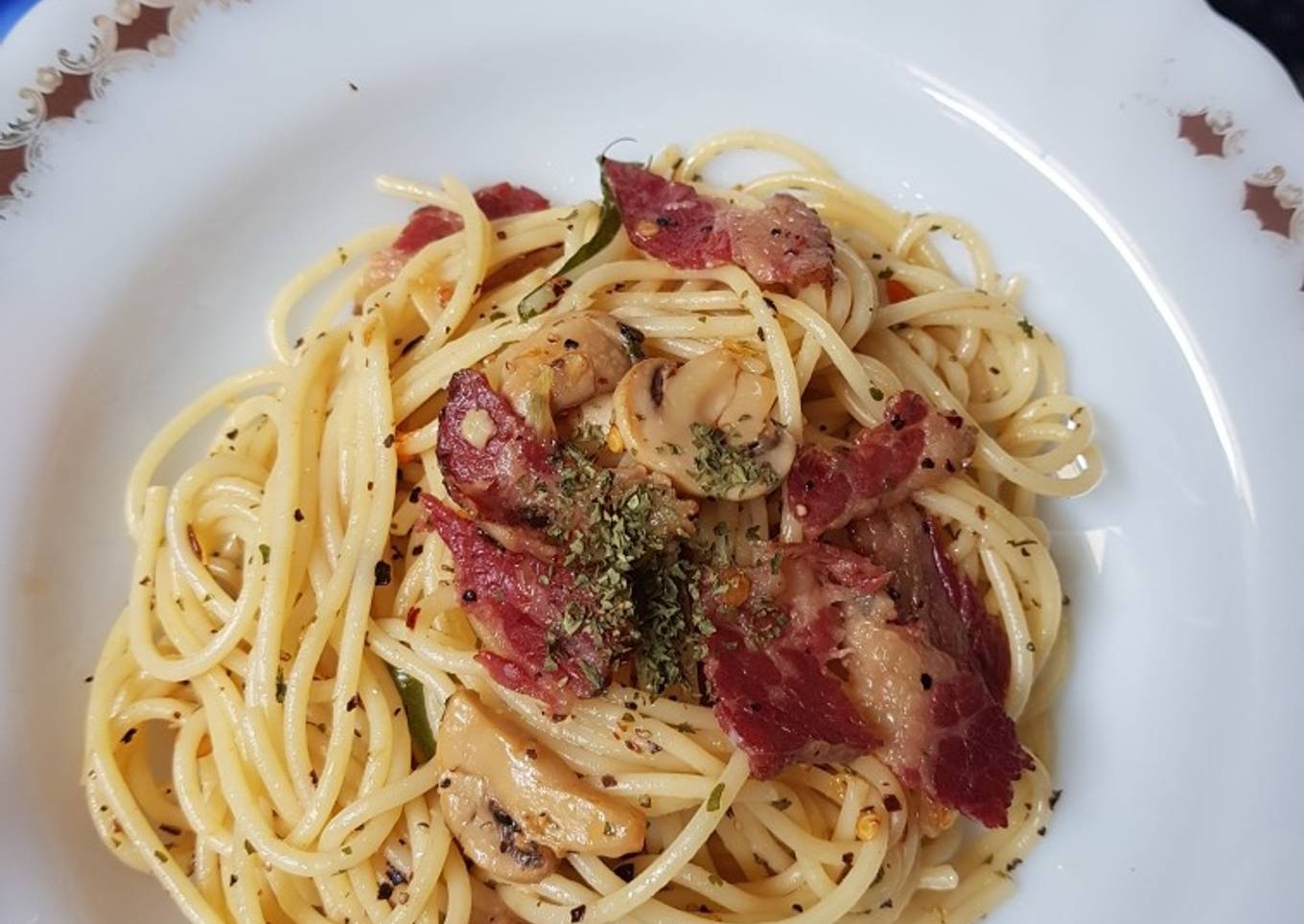 Spaghetti aglio olio