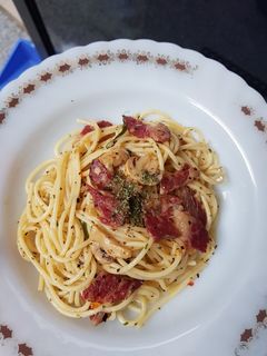Foto resep Spaghetti aglio olio