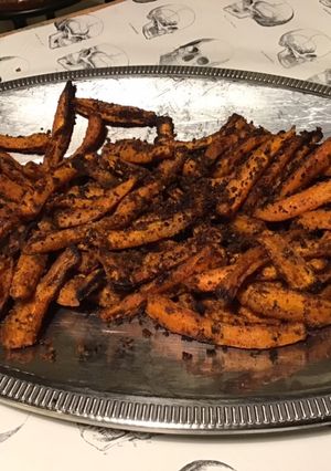 Une photo de Frites de carottes aux épices