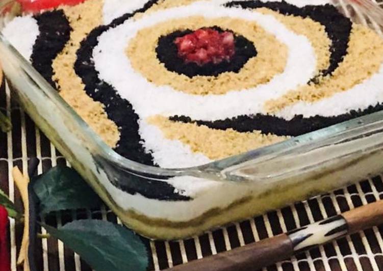 Step-by-Step Guide to Make Homemade Whosayna’s Carpet Pudding with Cake as Base