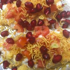 A picture of Jain Khasta bhel.