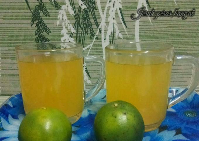 Cara Memasak Jeruk peras hangat Bahan Sederhana