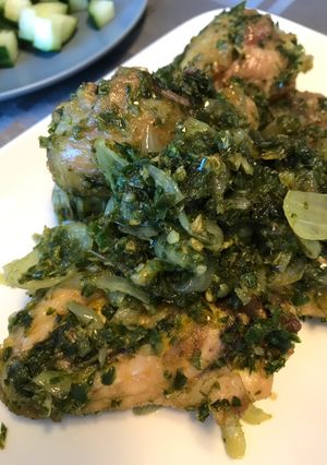 Foto resep Ayam cabe ijo
