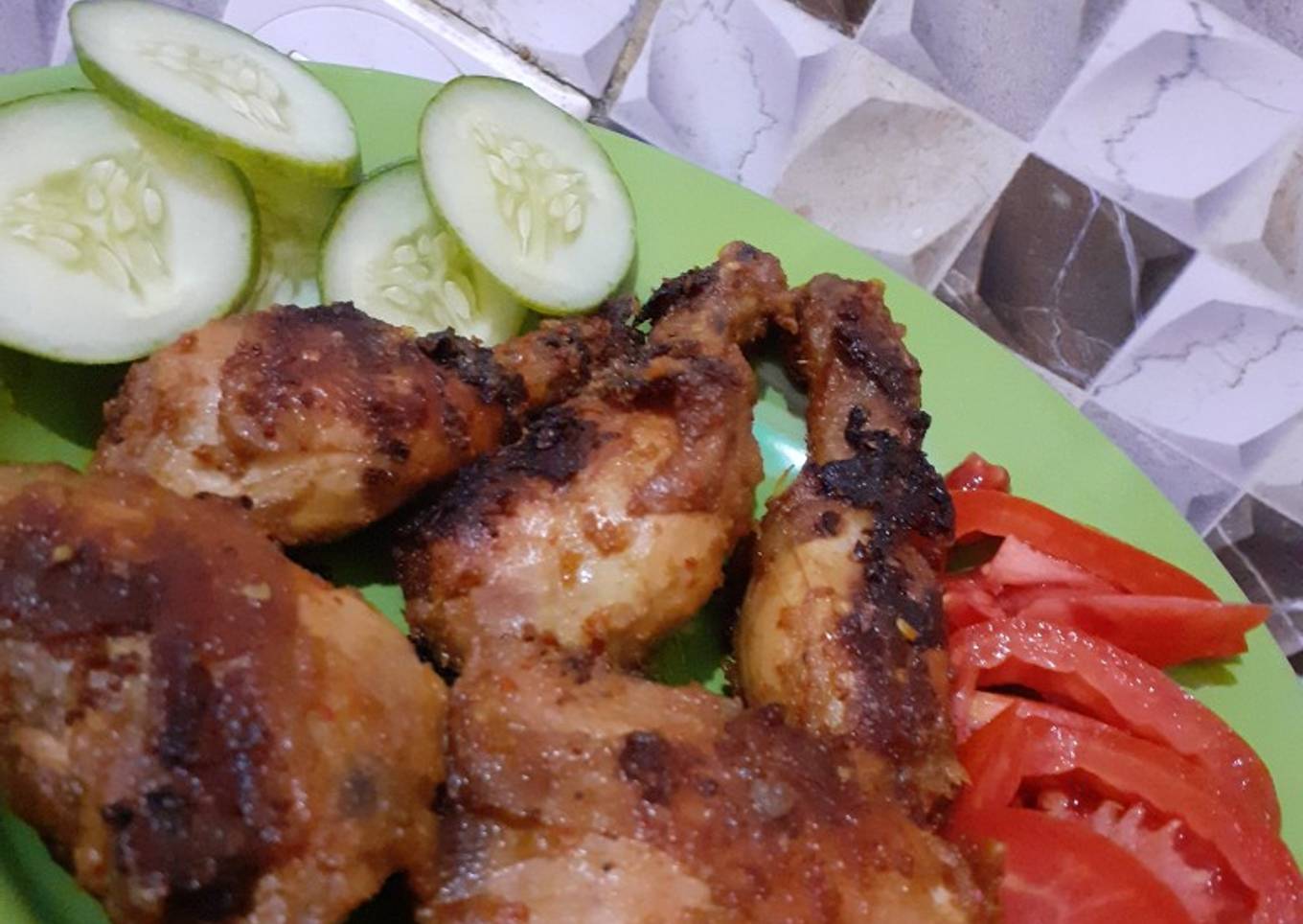 Ayam bakar santan