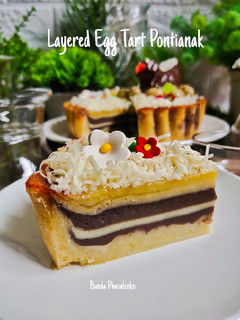 Foto resep Layered Egg Tart Pontianak