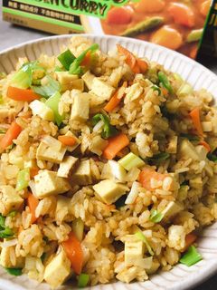 咖哩炒飯 的食譜成品照片