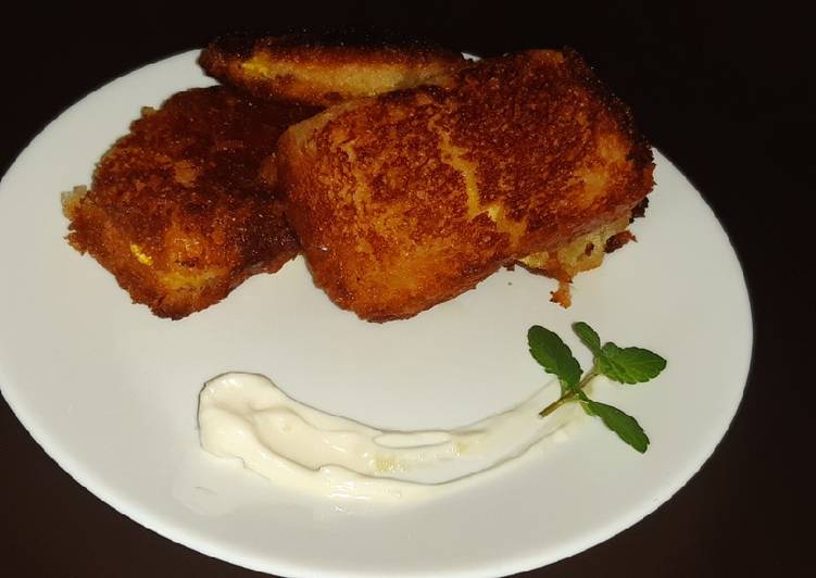 Recipe of Favorite Bread paneer cheesy pockets