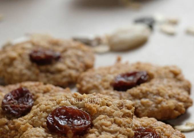 Resep Oat Cookies 4 Bahan dan No Oven, Bisa Manjain Lidah