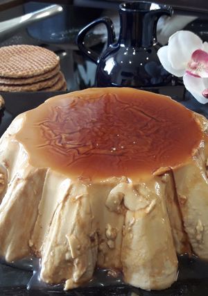 Foto principal de Flan de café, nata y caramelo