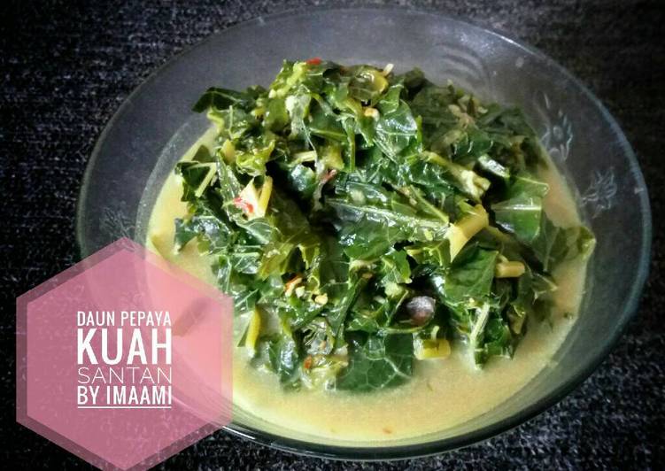  Resep  Daun Pepaya  Kuah  Santan  oleh Imaami Cookpad