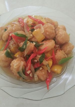 Foto resep Ayam Tepung Saus Tiram
