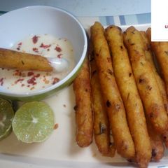 A picture of Crispy fingers potatoes.