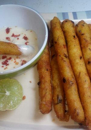 A picture of Crispy fingers potatoes.