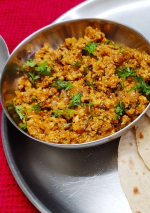 A picture of Bhuna Masala Paneer Bhurji !!.