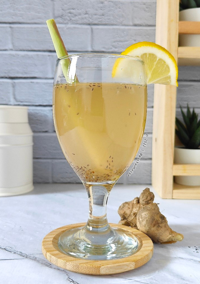 Foto resep Jahe Sereh Lemon Selasih