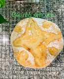 Bánh mì không cần nhào bột (Crusty no knead Dutch Oven bread)