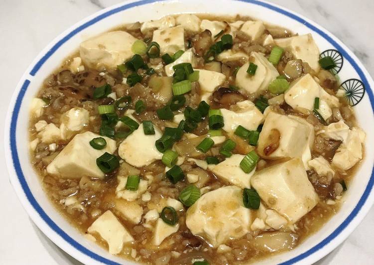 Joy 發表的香菇肉碎煮滑豆腐食譜 Cookpad