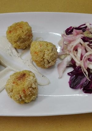 Foto di Polpette di orzo e verdure