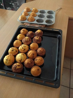 Φωτογραφία της συνταγής Muffins με σοκολάτα και τρούφα
