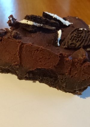 Diabetikus sütés nélküli oreo torta recept fotója