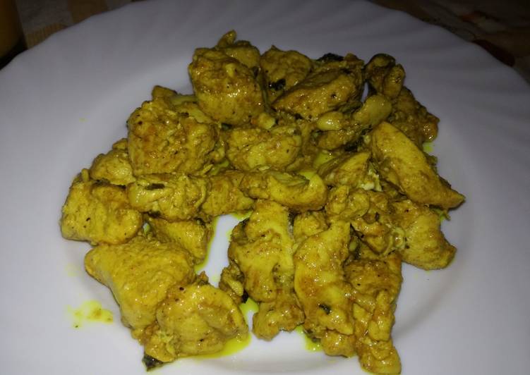 Pinchitos de pollo (aliño suave)