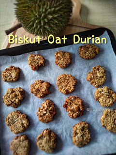 Gambar Biskut Oat Durian
