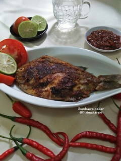 Foto resep Ikan bawal bakar