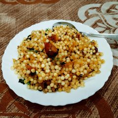 A picture of Masala sabudana.