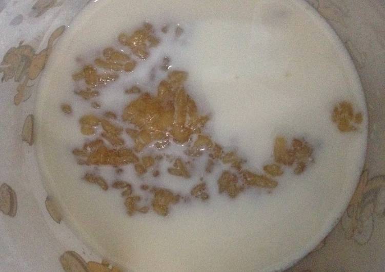 Bubur beras kuah susu