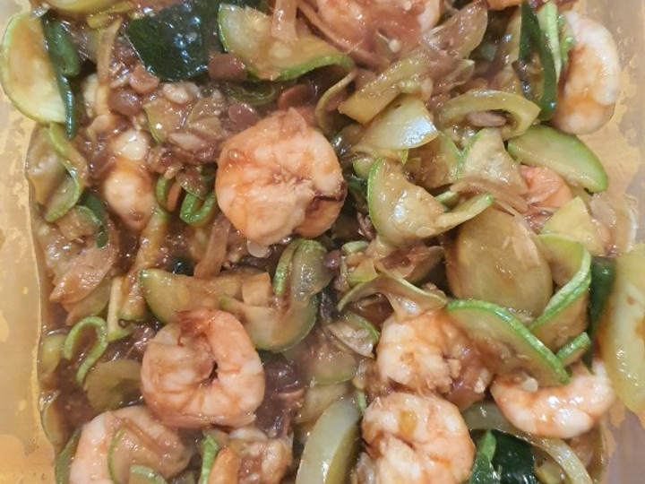 Ternyata ini loh! Resep buat Udang labu jepang tauco cianjur cabe hijau dijamin gurih