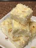 Coconut Almond Rice Noodle Kugel