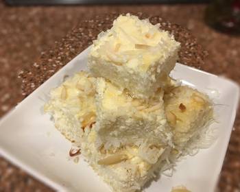 Popular Recipe Coconut Almond Rice Noodle Kugel Practical Delicious