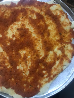 Una foto de Masa para pizza!