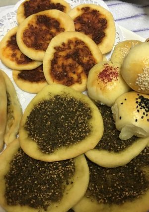 صورة لوصفة صباح الورد لأغلى وردات مناقيش متنوعه