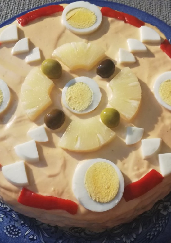 Una foto de Tarta vegetal especial 🥗🍞