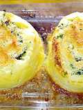 Nidos de Puré de Papas relleno de Longaniza gratinado