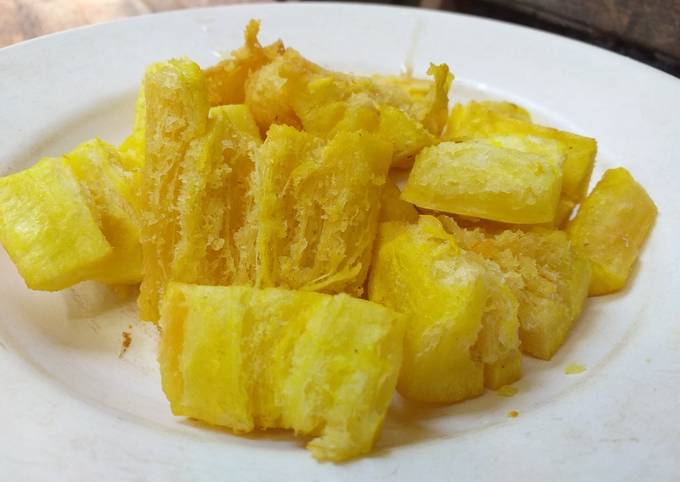 Cara Gampang Menyiapkan Singkong keju, Bikin Ngiler