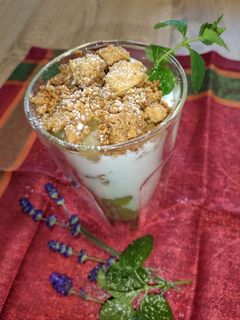🍎 Apfelcrumble im Glas Rezepthauptbild