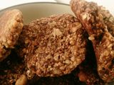 Galletas de avena, plátano y maní