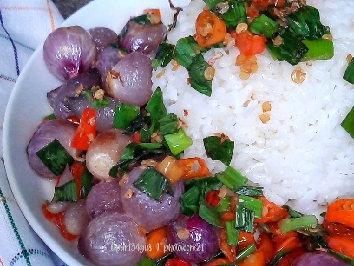 Cara Gampang Membikin Resep Sambel Bawang Goreng Viral yang Uenak Anti Ribet, Lezat Sekali