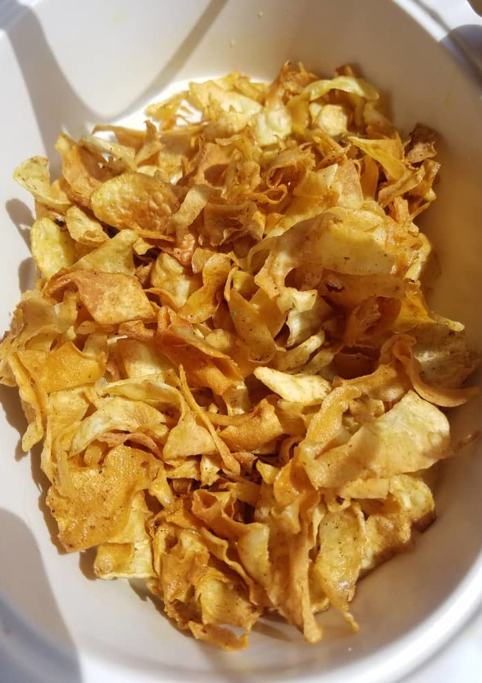 Sweet potatoes chip ainihin hoton girkin