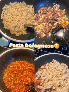Foto resep Pasta bolognese la fonte simple