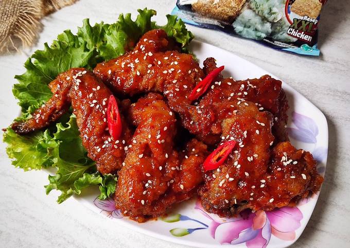 Resep Sayap Ayam Pedas Anti Gagal