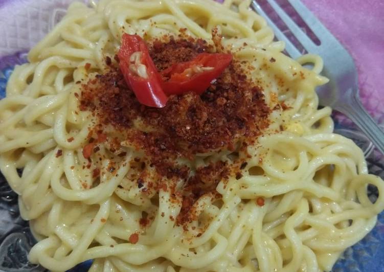 Bagaimana Membuat Yamin/pasta salted egg, Sempurna